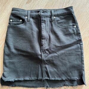 Wilfred Free Charcoal Denim Skirt